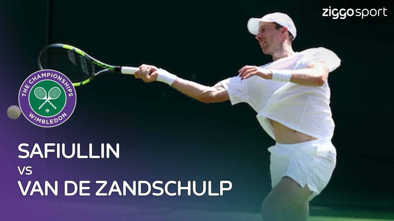 EEN ALLESBESLISSENDE TIEBREAK NA FENOMENALE CLASH!🤯| Safiullin vs Van de Zandschulp | Wimbledon 2026