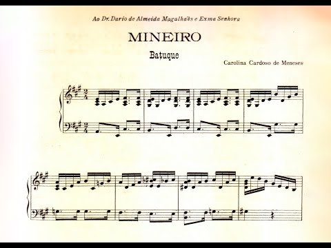 Carolina Cardoso de Menezes - Mineiro (Marco Bernardo, piano)