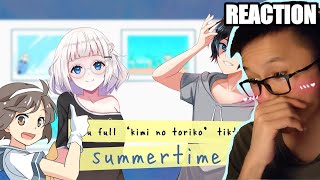 Download lagu Alia Adelia & Andi Adinata [Kimi No Toriko] Summertime Cover Reaction - SO KAWAII OHHHHHHH~~~~ mp3
