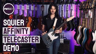 Video thumbnail for Squier Affinity Telecaster Demo Review - One Of The Best Cheap Guitars Around! by PMTVUK