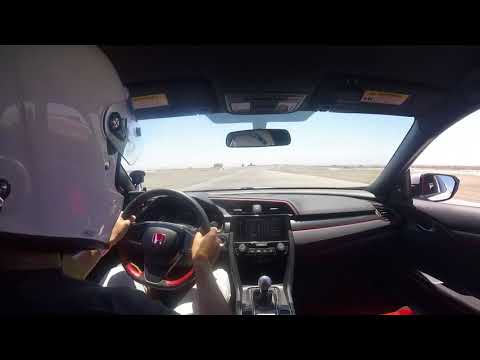 Civic Type R 2:01.1 lap Buttonwillow CCW13 with VTEC Club on 06-30-18