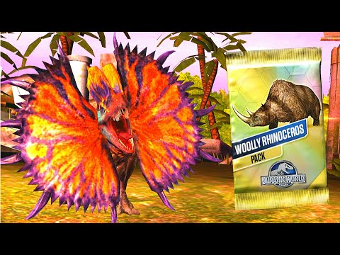 GEN 2 FUNRY TOP 1 WOOLLY RHINOCEROS | JURASSIC WORLD THE GAME