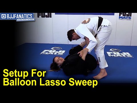 Setup For Balloon Lasso Sweep by Nathiely De Jesus