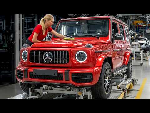 Thumbnail for This is how Mercedes G-Wagon is made in the factory in Austria - SUV assembly line by Mercedes production