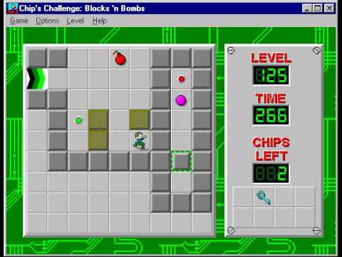 CCLP2 level 125 solution - 232 seconds