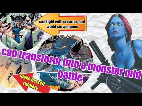 How Strong is Mystique RAVEN - Marvel Comics