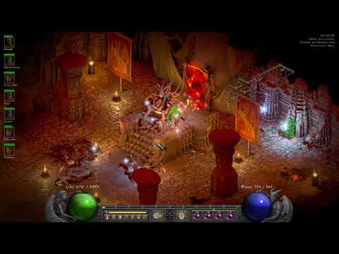 Diablo 2 Resurrected - Wolfhowl Barbarian - 8 split farming - Ratatata