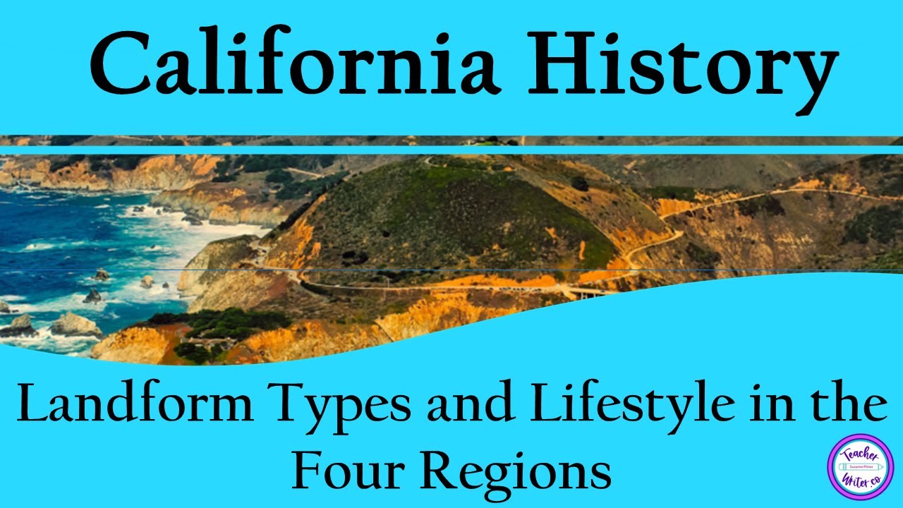 What are the four types of landforms in California? Tipseri