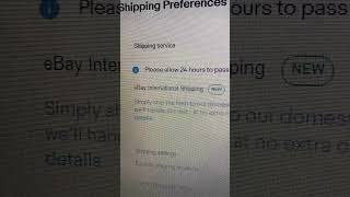 Ebay International Shipping Warning And How To Opt Out