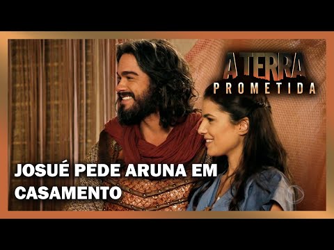 A TERRA PROMETIDA: Josué pede Aruna em casamento e Samara se desespera