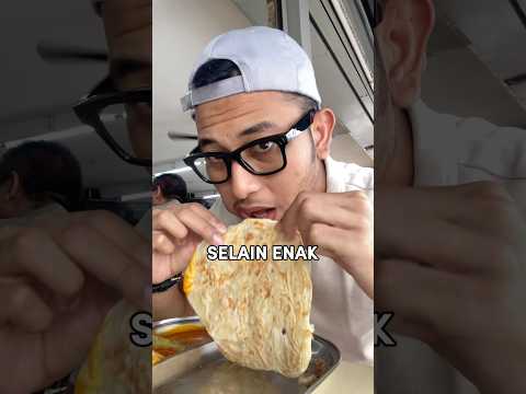 Pertama kali makan roti canai di malaysia🇲🇾 #food #malaysia #vlog