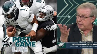Eagles embarrassed by Las Vegas Raiders in Week 7 | Eagles Postgame Live