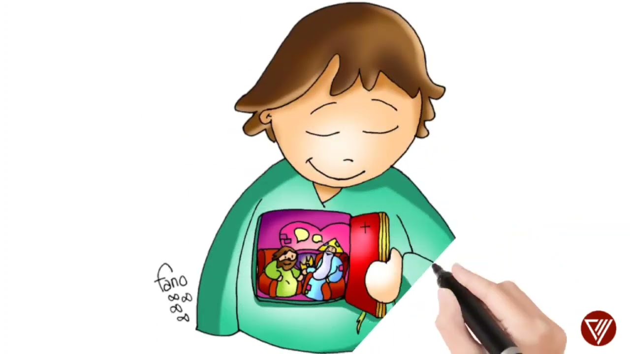 A Confissão e o Ato de Contrição 🙏🏻 | Desenhos Bíblicos Católicos