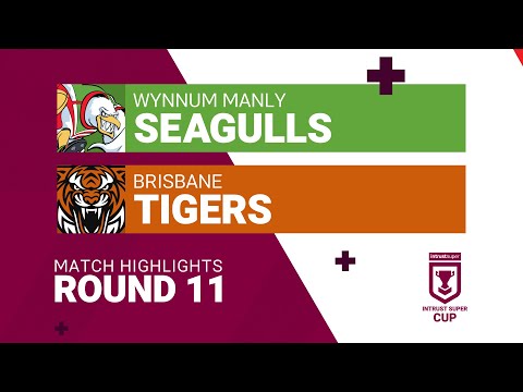 Wynnum Manly v Tigers - Intrust Super Cup match highlights - Round 11, 2021