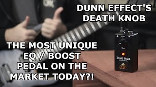 Video thumbnail for Death Knob by Dunn Effects - Unique metal guitar tones at the turn of one knob! #bosshm2 by Mahmoud Kattan