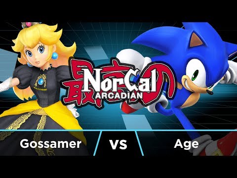 NorCal Arcadian 2018 - Top 32: Gossamer (Peach) vs. Age (Sonic)