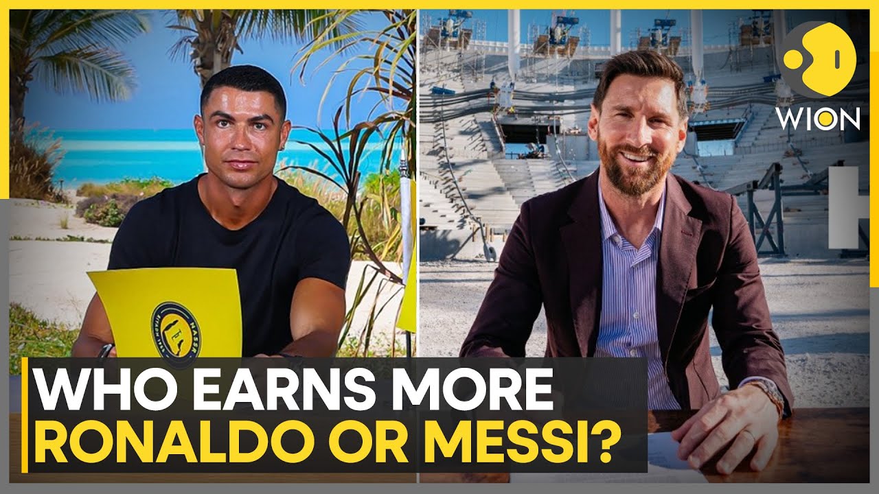Messi Extends Inter Miami Contract but Does Ronaldo Still Earn More? | WION World Of Sport