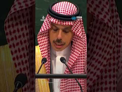 Saudi Arabia accuses Iran of ‘flagrant attacks’ and condemns Houthis in UN address