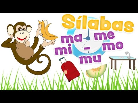 Sílabas MA ME MI MO MU - Palabras con la letra M - Aprender a leer
