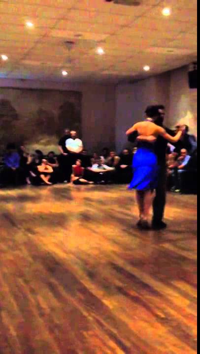 Veronica Toumanova & Giorgio Regnoli performing at Milonga Carma, Torino 1 3