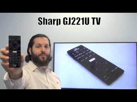 SHARP GJ221U TV Remote Control