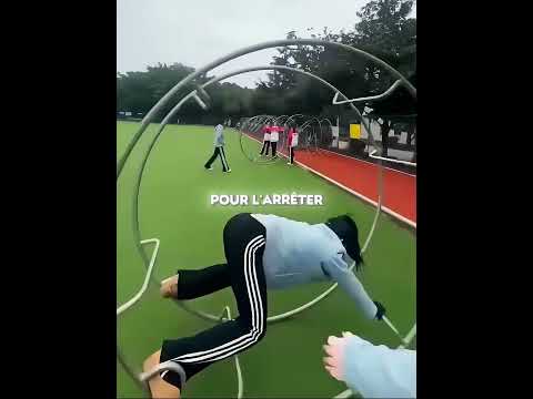 Elle a gagné la course en tournant 🌀