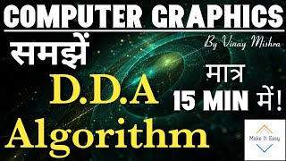 DDA Algorithm with Numerical Problem