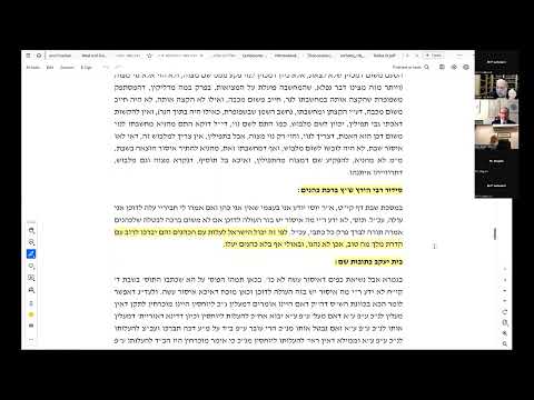 Laws of The Priestly Blessing (נשיאת כפים) Part 2 | Weekly Shiur by Harav Asher Weiss Shlita | 5784