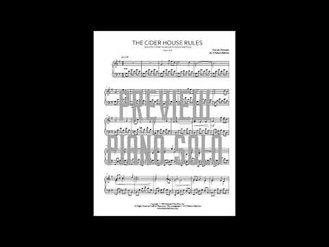 The Cider House Rules Main Theme/Pure Michigan Theme by Rachel Portman (Piano Solo)