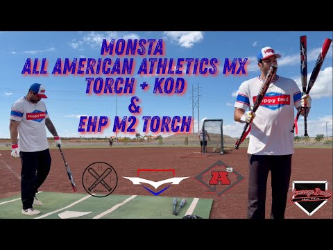 Monsta M2 Torch & MX Torch + KOD | EHP and A3 Exclusives | USA/ASA Slowpitch Bat Review