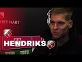 HENDRIKS | 'Een heftig maar toch een mooi leerproces' ?