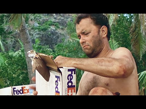 FedEx Employee Gets Stranded On An Island For 4 Years | Movie Recap
