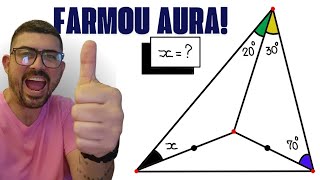 O DESAFIO DA GEOMETRIA PLANA RESOLVIDO POR TRIGONOMETRIA. 
