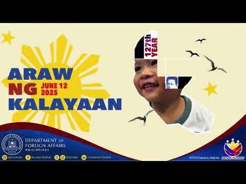 The Department of Foreign Affairs celebrates the 127th Independence Day of the Philippines