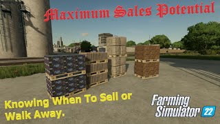 How To Sell Your Crops & Products for Maximum Profit, Price Triggers - Farming Simulator 22
