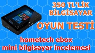 HOMETECH EBOX 350 TLLİK MİNİ BİLGİSAYAR İNCE