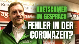 Kretschmer im Gespräch: Fehler in der Coronazeit? „Ich denke sehr viel darüber nach“
