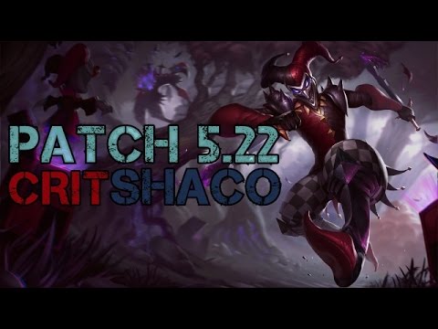 ► Crit Shaco Impressions in Patch 5.22 - Full Game Diamond Commentary - League of Legends