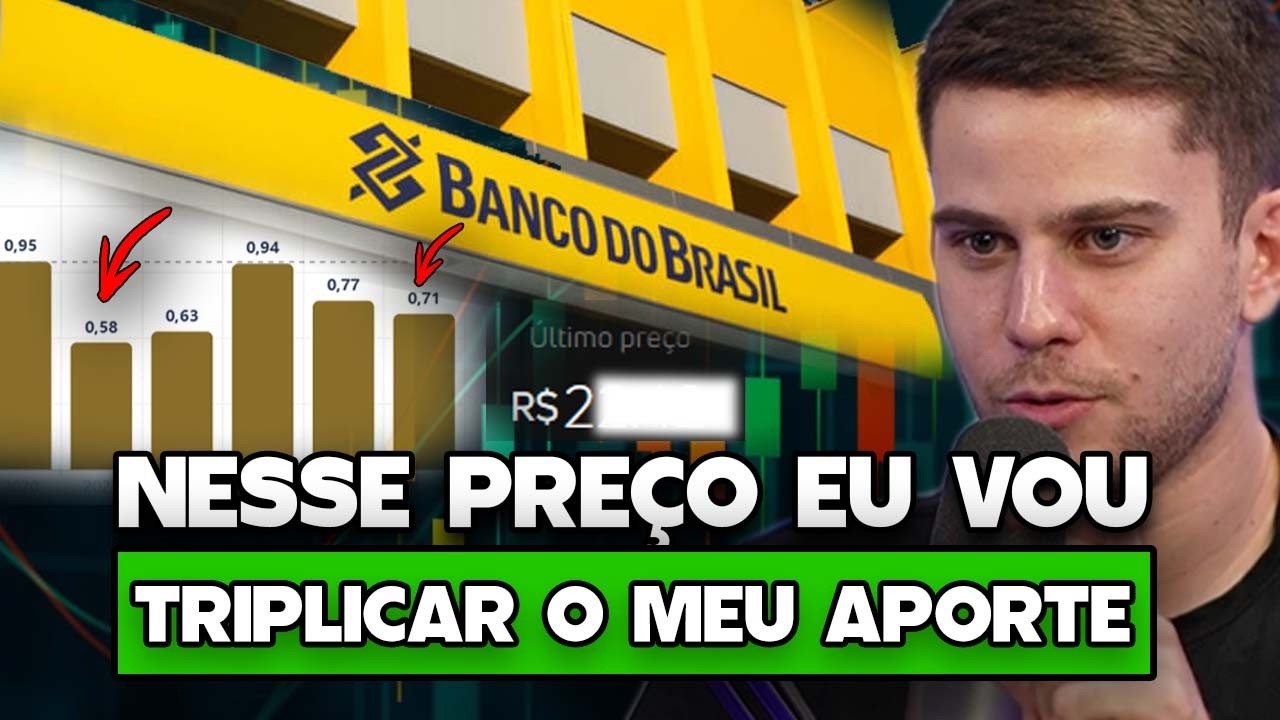 BBAS3: PREÇO PODE CAIR AOS NÍVEIS DE 2015! NESSE CASO SERIA HORA DE APORTAR MAIS FORTE?! ENTENDA