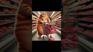 Fat cat eating meat #bongocat #sia #unstoppable #meat #fruit #homi #fruitengineer #gym