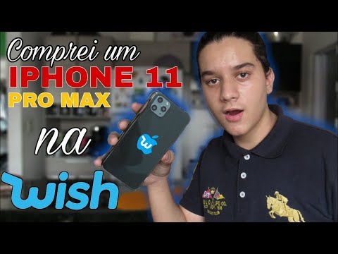 IPHONE 11 PRO MAX DA WISH *tirando da caixa*