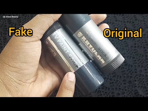 Original vs Fake Krylon Stick _ Difference between Fake and Original TV Paint Stick