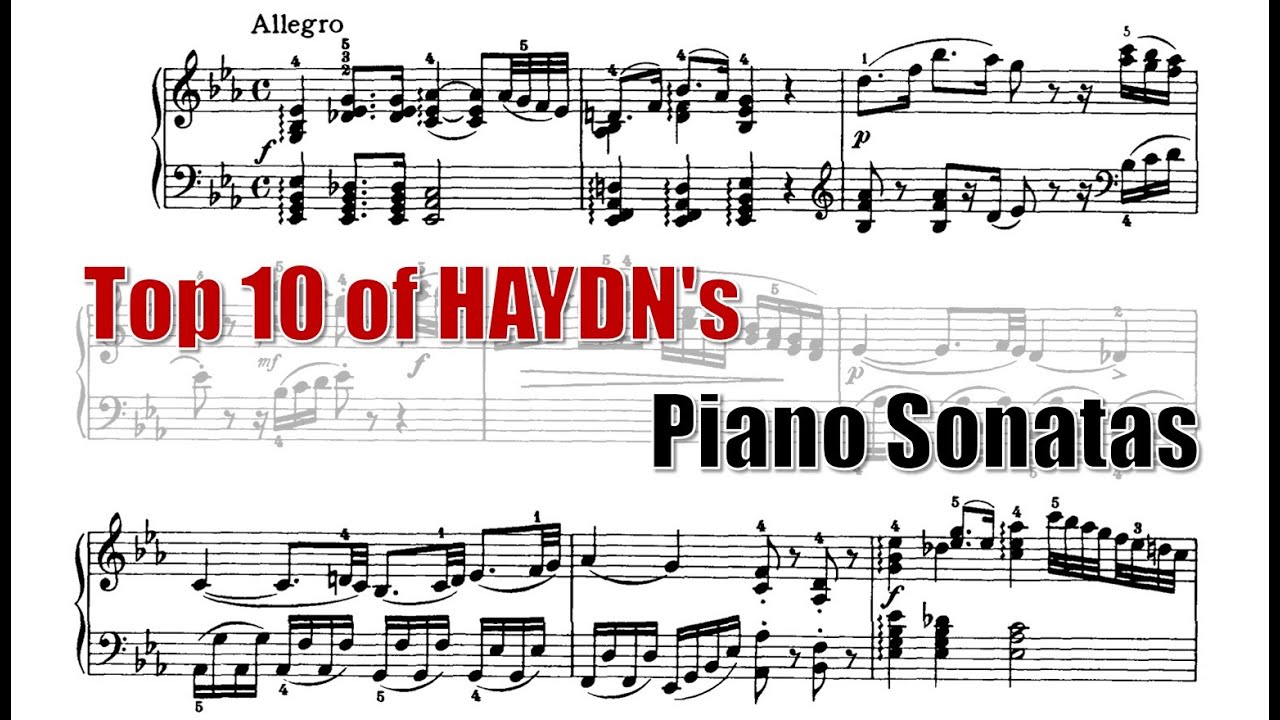 Top 10 of HAYDN's Piano Sonatas