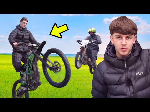 Messing Around on Pitbikes, Surron and Moped!