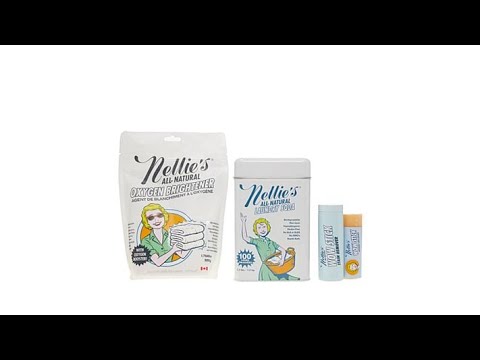 Nellie's Laundry Soda with 100 Load Tin, Brightener and ...