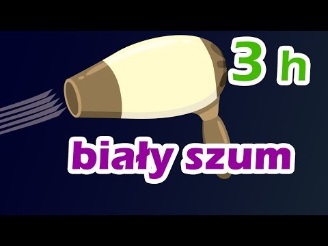 Usypiająca suszarka bez reklam - biały szum