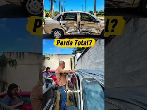 Será que esse carro ainda tem conserto? #shorts #carro #viral #fypシ #lanternagemepintura