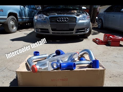 Front Mount Intercooler For My Audi!