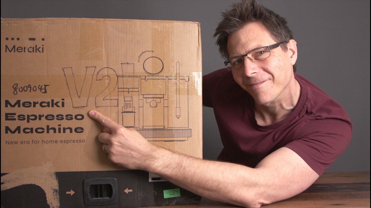 Meraki V2 Espresso Machine Unboxing and Setup