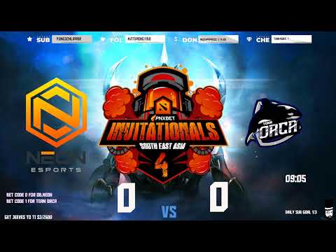 [Official ENG] Team ORCA vs Neon Esports  PNX Bet Invitational 4 Best of 2
